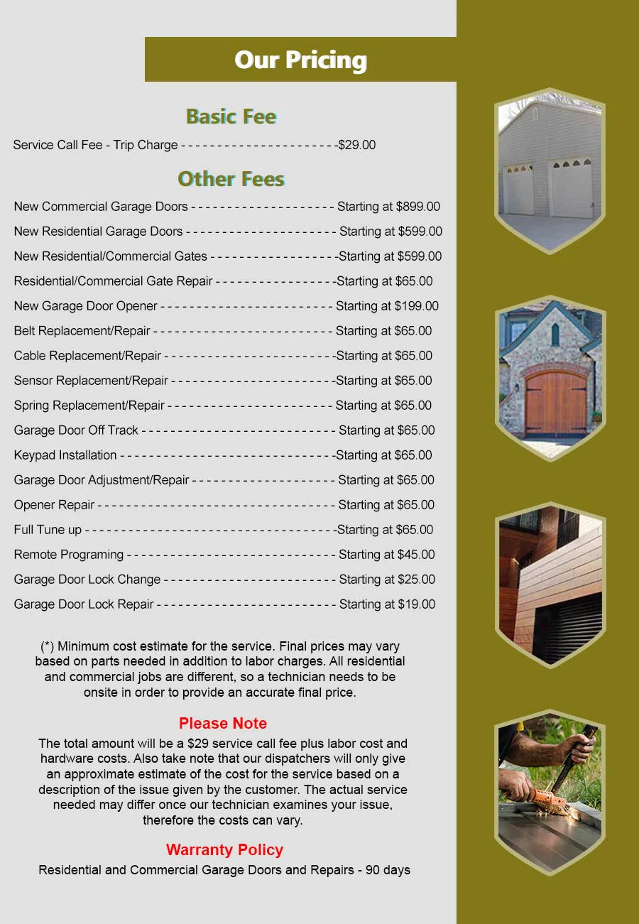 HighTech Garage Doors Glendale, AZ 877-454-1808