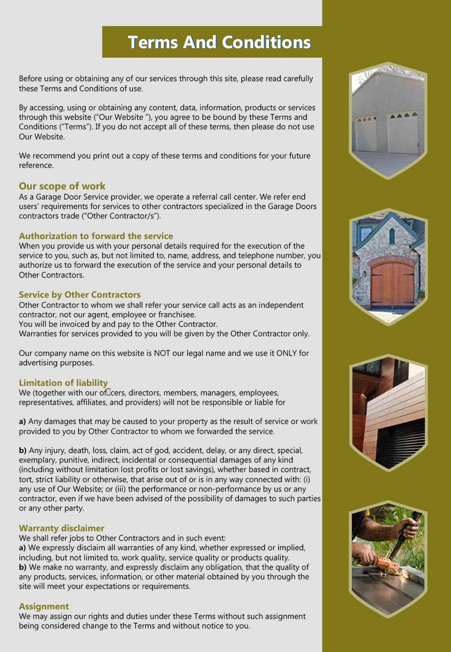 HighTech Garage Doors Glendale, AZ 877-454-1808